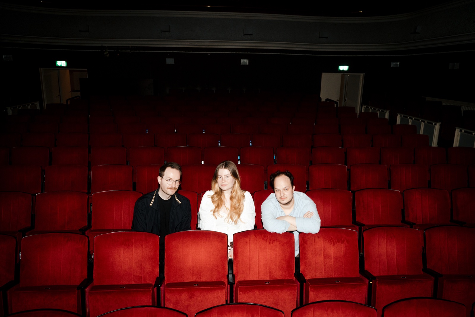 Das SCHNACK Team: Moritz, Laura und Lenny